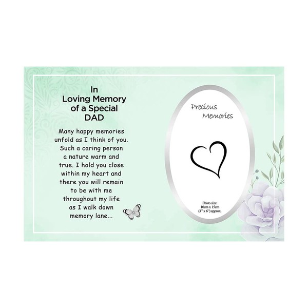 In Loving Memory Photo Frame 10cm x 15cm | Thinking