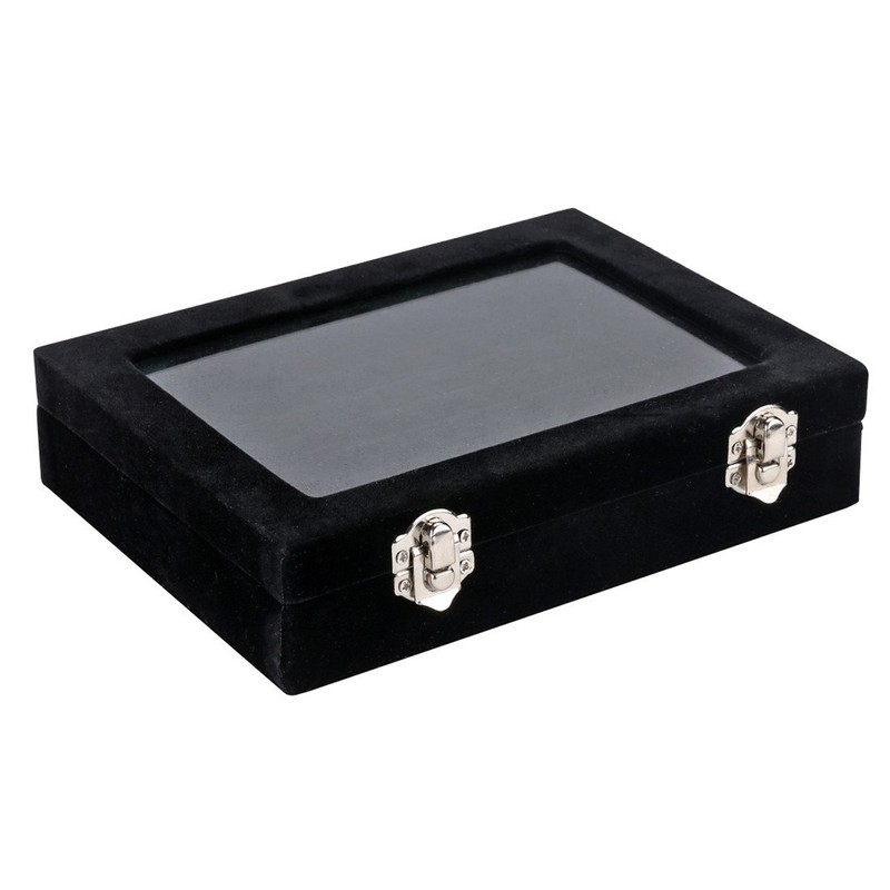 SPIEA Velvet-Style Ring Box, Jewelry Case, Ring Display Box, Accessory