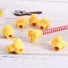 Pencil Top Erasers 36 Pack Popcorn Pencil Erasers Toppers Cap