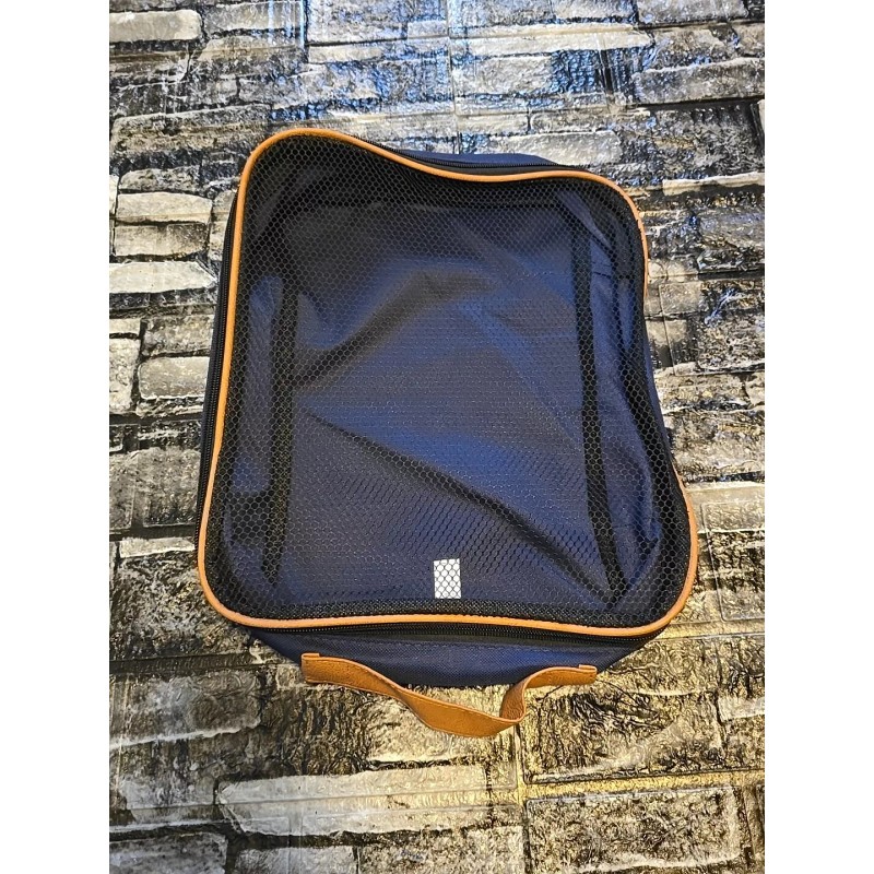 AARP 3-Piece Travel Luggage Organizer Set Mesh Top Zip Closure