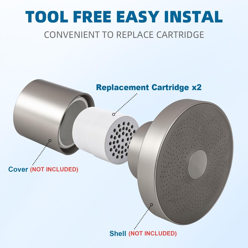 KDF Shower Filter Replacement Cartridge for JOLIE Shower Head Filter