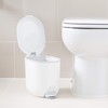 Addis 518503 Premium Deluxe Bathroom Pedal Bin with inner, 3.5