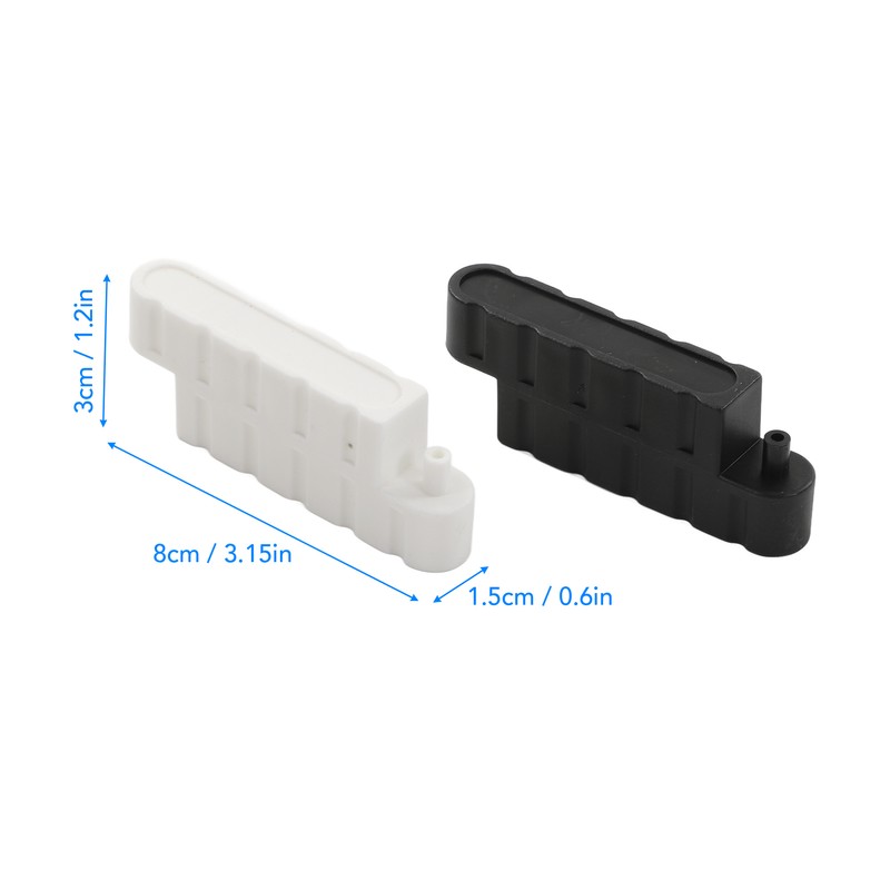 60pcs RC Car Barrier Black White RC Car Race Track