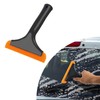Ziciner Small Silicone Window Squeegee, Car Windshield Water Blade Squeegee,