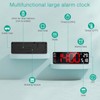 ORIA Digital Alarm Clock, 13" Large Display Wall Clock with