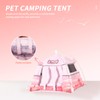 ITANDME Hamster Mini Camping Tent Hideout, Syrian Hamster Tent House