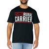 Rural Carrier Postal Worker Mailman Delivery Mail Escort T-Shirt