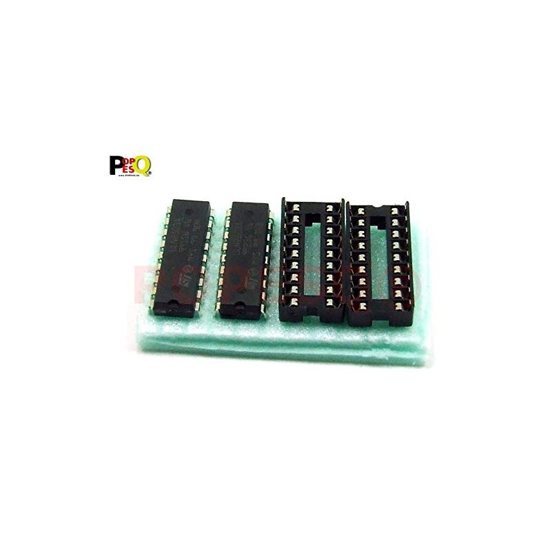 POPESQ® ULN2803 NPN Darlington Transistor Array with Socket #A23 (Pack