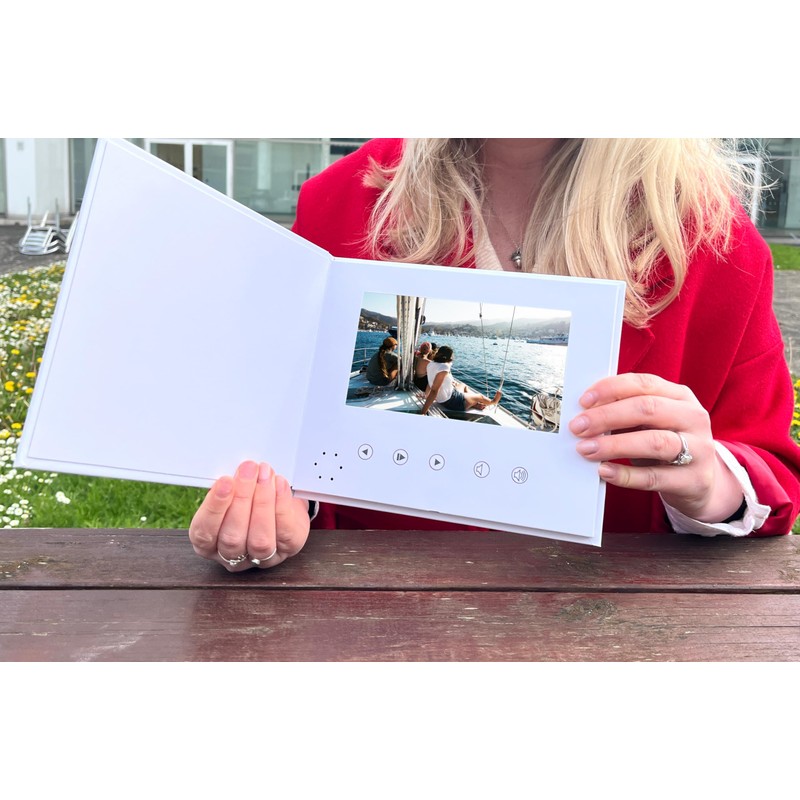 Talking Print 7" HD Image & Video Book A5 Hard