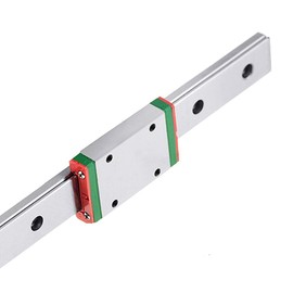SUOFEILAIMU Linear Rail Slide MGW7 MGW12 MGW15 MGW9 300 350 400 450 500mm 600mm 700mm 800mm 1pc MGW12 Linear Guide 1pc MGW12 C Carriage (Color : MGW7 H, Guide Length : 200mm)