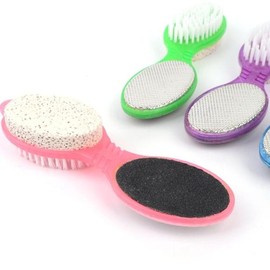 All-in-one exfoliator, 4-piece exfoliating brush, callus remover sandpaper / 올인원각질제거기 4종각질제거솔 굳은살정리사포