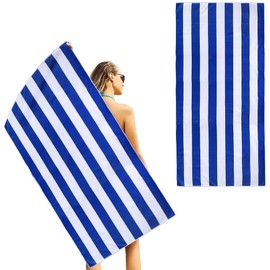 JARAGAR Beach Towel, Super Absorbent Sandproof Microfibre Towels Large for Travel Pool Swimming Bath Camping Yoga 29 x 59 Inch Double-Sided Sewing Fleece