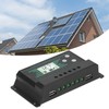Solar Panel Regulator Charge Controller PWM Dual USB LCD Display