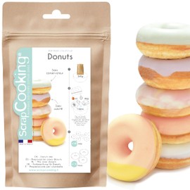 ScrapCooking - Preparazione per Ciambelle e Donuts 270 g - Per Macchina Donuts - Mix Doughnuts - 8536