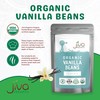 Jiva Organic Vanilla Beans 25 Count Large – Premium Grade