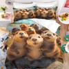 Fadaing Otter Bed Linen 135 x 200 cm, Cute Animal
