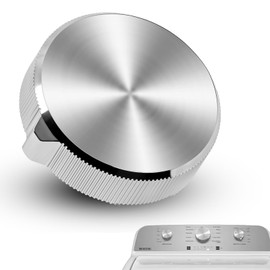 W11675852 W11328381 Washer Dryer Control Knob Timing Knob (Large) Compatible with Whirlpool Maytag MVW4505MW1 MVW5430MW0