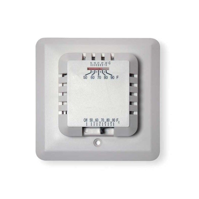 DAYTON 4PU51 Thermostat 50-90F 24V-AC