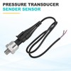 sourcing map Pressure Transducer Sender Sensor with Connector, 1/8" NPT