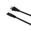 YoK Black 5 Foot Universal Power Cable for Game Consoles