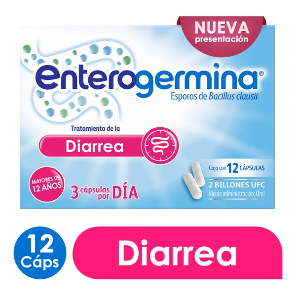 Enterogermina Tratamiento de la Diarrea con Bacillus Clausii 2 Billones
