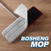 BOSHENG - Almohadilla plana para mopa de microfibra, mopas de