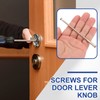 PATIKIL Door Handle Screws M4x100, 10 Set Cabinet Handle Break
