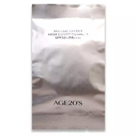Age 20's 에이지20s팩트 최신상 볼륨이펙트 하이커버 쿠션 리필 Age 20's Pact Latest Volume Effect High Cover Cushion Refill [No. 21 Hair Fill (Light Beige)]