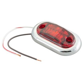 Grote 45002-5 Red Clearance and Marker Oval LED Lamp