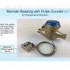DAE AS200U-75P Water Meter with Pulse Output, 3/4" NPT Couplings,