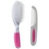 Nuby Comb and Brush Set Pink