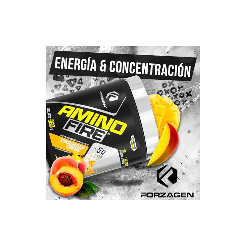 Forzagen | Aminoácidos Amino Fire | 5 g de Aminoácidos