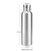 Mooyii Stainless Steel Water Bottle, 1 Litre, Stainless Steel Insulated