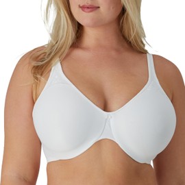 Bali womens Passion For Comfort Minimizer Underwire Bra, WHITE, 38DD