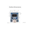 iiunius USB to UART (TTL) Micro Communication Module Onboard FT232RNL
