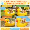 Pet Float, Pet Pool, 2-Way, Shampoo, Foldable, Bathtub, Duck, Water