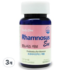 Partner_Reference Daily One Rhamnosus Eve Lactobacillus 33.6g 3pcs / 데일리원 람노서스 이브 유산균 33.6g 3개