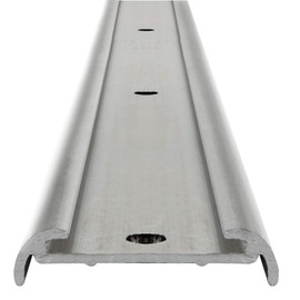 RecPro RV Insert Roof Flat Trim | Mill Finish | Aluminum | 92" Length | Made in The USA (2 Count)