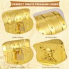 Hejo Golden Treasure Chest Kids, Pirate Treasure Chest Box, Pirate