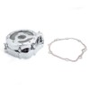 Chrome Left Engine Stator Cover See Through for Suzuki 2004