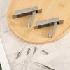 2 Pcs Pocket Door Pull Handle,Flush Mount Door Pull,Hidden Pocket