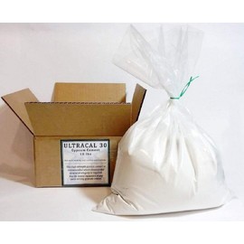 10 Lbs ULTRACAL 30 Gypsum Cement - Plaster - for Moldmaking and Casting, Ideal for Latex Molds! Takes Excellent Detail