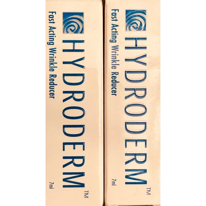 Hydroderm Original Fast-Acting Face Wrinkle Reducer Serum - 2 Bottle,