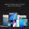 Foldable Bluetooth Keyboard 2 Fold Wireless Keyboard 3 Channel for