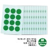 Nichiban ML-1713 ML-1713 Color Label 0.8 inches (20 mm) Green