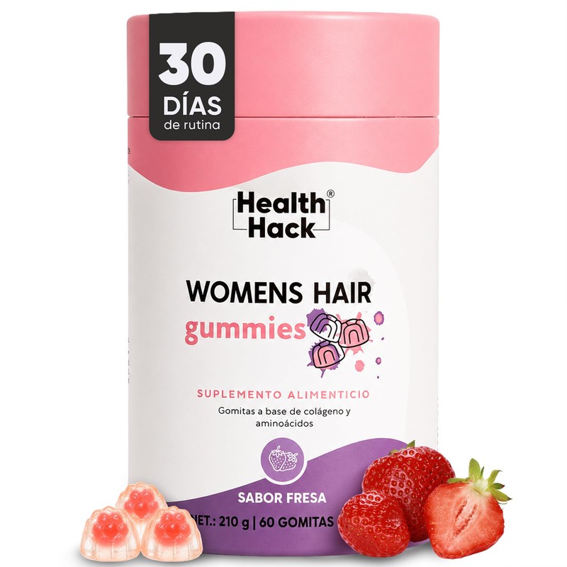 Vitaminas para el Cabello y Piel de Mujer 60 Gomitas