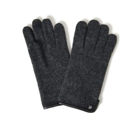 Roeckl Men's Klassischer Walkhandschuh Gloves, Grey (Anthracite 090), 8.5