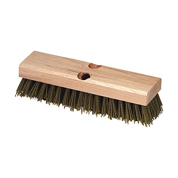Carlisle 3619100 Flo-Pac Silicone Carbide Hardwood Block Impregnated Deck Scrub,