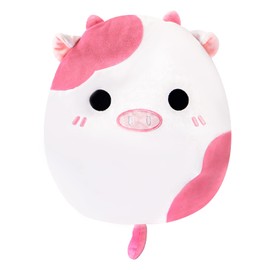 Heatable & Coolable Animal Plush，Microwavable Stuffed Animal Heating Pad for Cramps and Pain, Lavender Scent Animal Stuffed Animal for Anxiety, Animal Plushies Gift for Kids & Aldults (Cow)