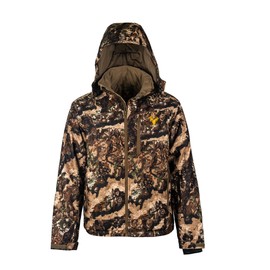 HOT SHOT Men’s Insulated Camo Hunting Parka, Waterproof Jacket, Versatile Camouflage Hunting Clothes for Men